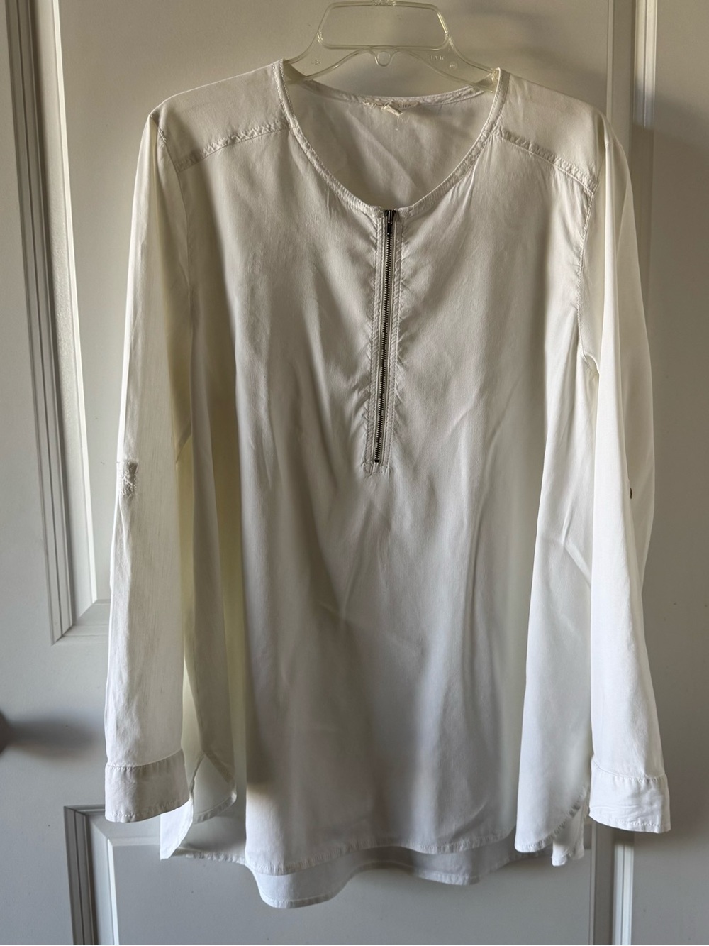 Eileen Fisher part linen blouse